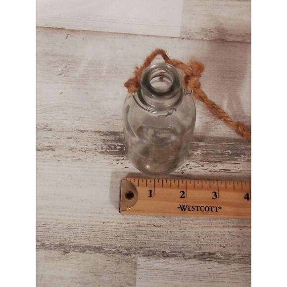 Miniature‎ Hanging Milk Jug Twine Hanger Great Decor Farmhouse - Picture 10 of 10